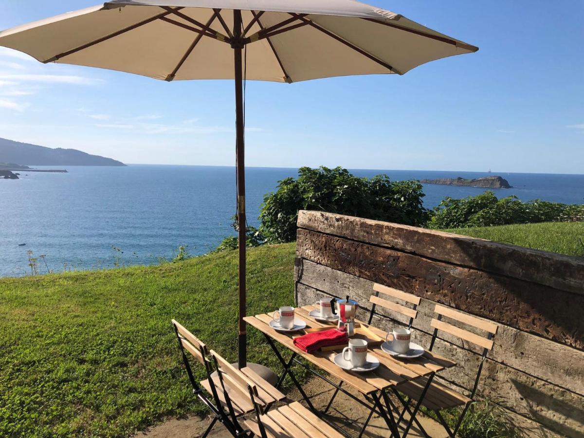 הוילה מונדקה Adosado En La Costa Con Excelentes Vistas Al Estuario De Urdaibai מראה חיצוני תמונה